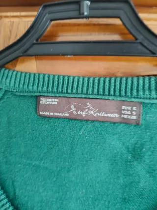 Jersey Zara Verde Talla S