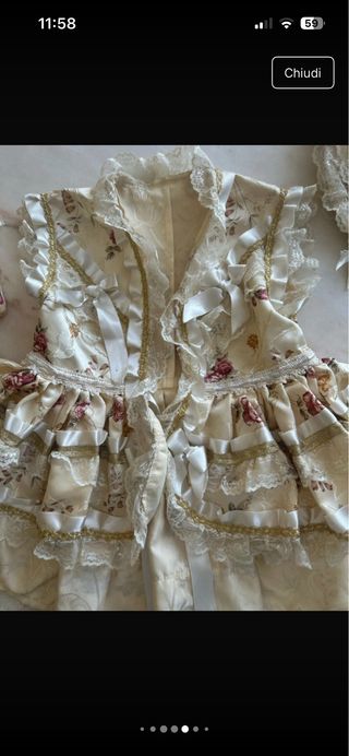 Vestito Contessa Carnevale Bambina