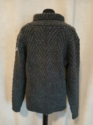 Maglione North Sails Lana Grigio Taglia M