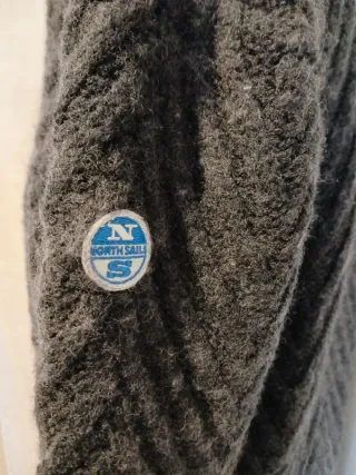 Maglione North Sails Lana Grigio Taglia M