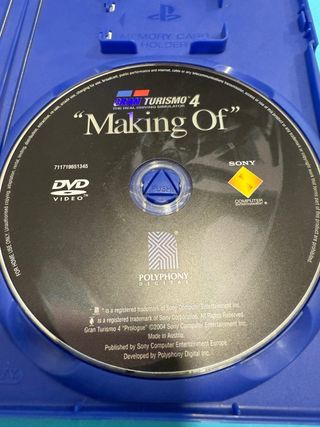 Juego PS2 Gran Turismo 4