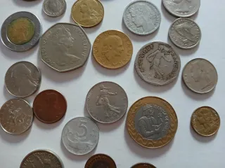 LOTE MONEDAS ANTIGUAS EXTRANJERAS