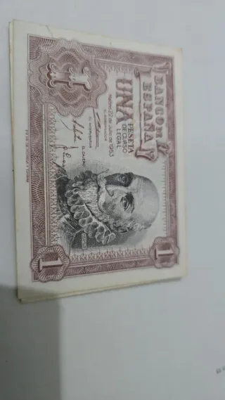 Billete 1 Peseta España 1953
