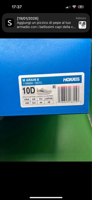Hoka Scarpe da Corsa Bianche e Gialle