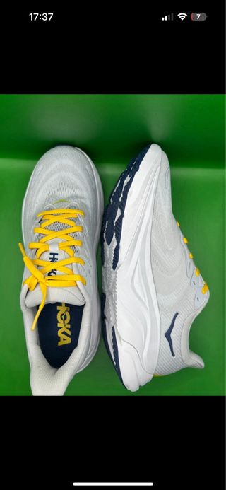 Hoka Scarpe da Corsa Bianche e Gialle