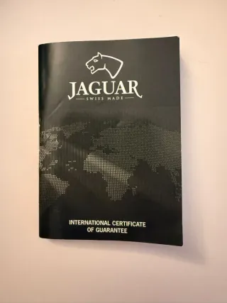 Reloj Jaguar Dorado Cronógrafo