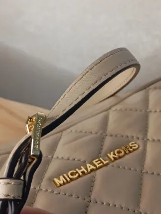 Borsa Michael Kors Beige Trapuntata