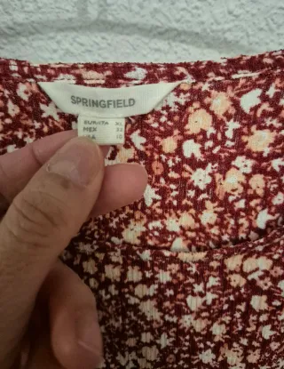 Camiseta floral Talla XL