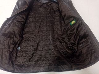 ABRIGO PIEL HOMBRE MARRON TALLA 54