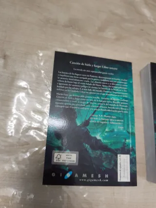 Pack de 3 libros tormenta de espadas.