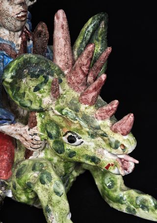 D’acunto vietri – Scultura Chimera Ceramica