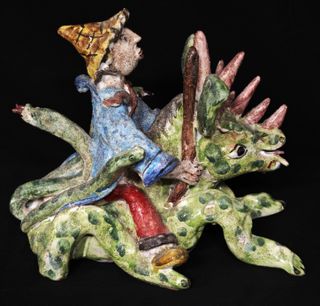 D’acunto vietri – Scultura Chimera Ceramica