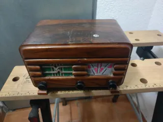 Joyero Vintage Radio Antigua Años 50