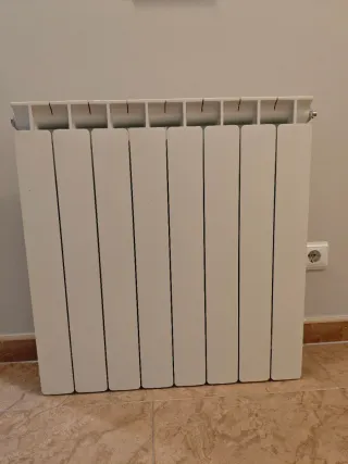 Radiador agua aluminio blanco