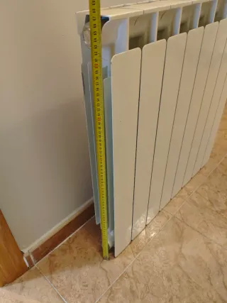 Radiador agua aluminio blanco