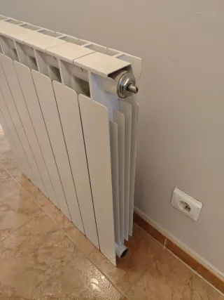 Radiador agua aluminio blanco