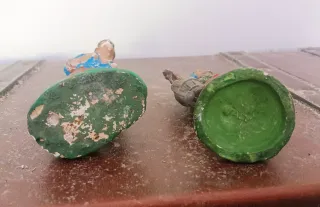 Lotto 4 figure presepe antiche italiane