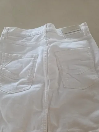 Falda Zadig & Voltaire blanca talla 36