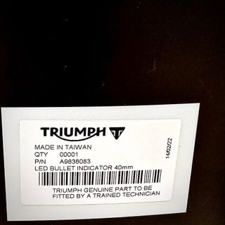 Kit Intermitentes Triumph Standard Multifunción