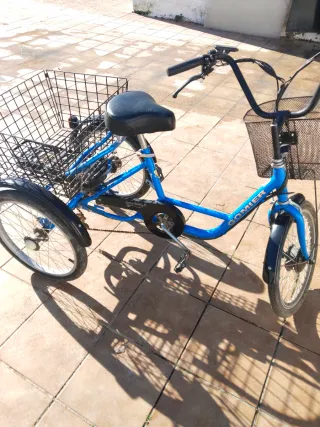Triciclo adulto con batería