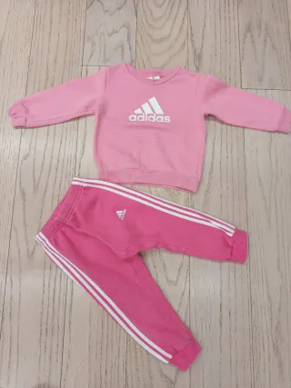 Tuta Adidas rosa bimba 18-24 mesi