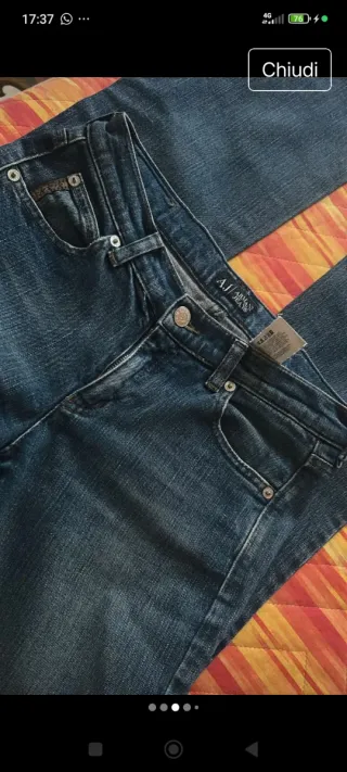 Jeans Armani Blu
