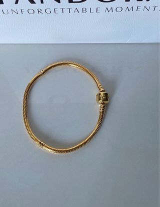 Bracciale Pandora Moments Chiusura Barile Oro