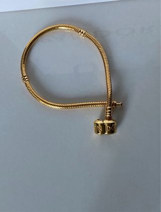 Bracciale Pandora Moments Chiusura Barile Oro