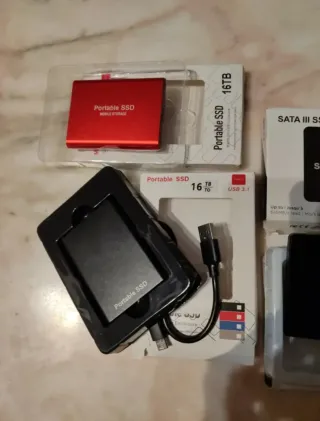 2 SSD Portátil 16TB SOLO PARA ORDENADORES