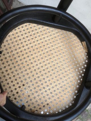 Sedia Thonet ZPM Radomsko in rattan e legno