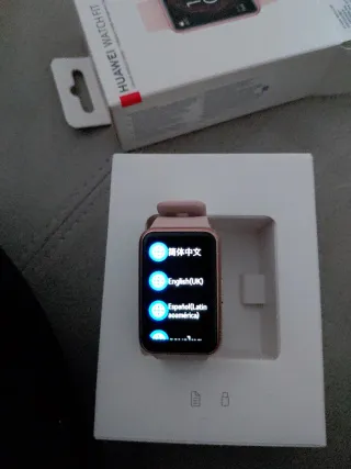 Huawei Watch Fit Rosa/Oro Rosa Sin Usar