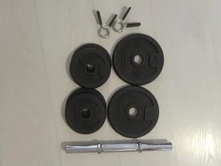 Mancuernas 10kg Decathlon (2x5kg)