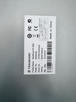 Pantalla Táctil Trau Board Negra