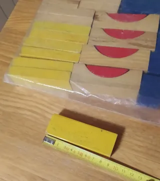 Bloques de madera educativos