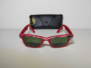 Gafas Ray-Ban Wayfarer Rojas y Rosas