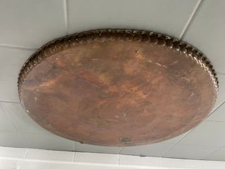Bandeja Oriental  Cobre Grande 88cm