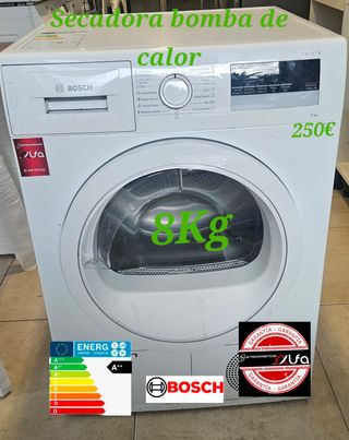 Secadora Bosch Bomba de Calor 8kg