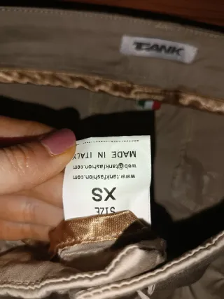Pantaloni beige donna
