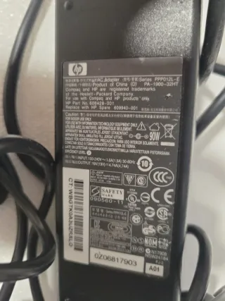 Cargador HP 19V 4.74A PPP012L-E