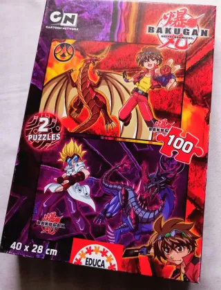 Puzzle Educa Bakugan 100 piezas 40x28 cm