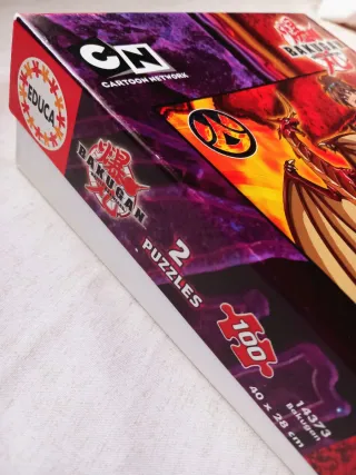 Puzzle Educa Bakugan 100 piezas 40x28 cm