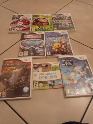 Otto giochi originali per Nintendo Wii