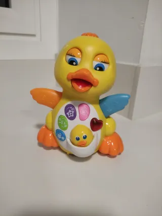 Pato Juguete Musical con Bebé