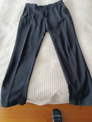 Pantalón jogger Massimo Dutti azul