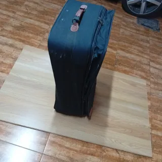 Maleta Sherpa Negra y Marrón