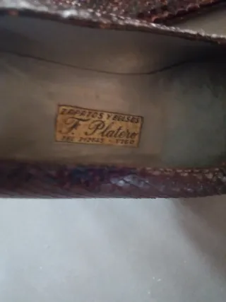 Bolso, zapatos y cinturón piel serpiente