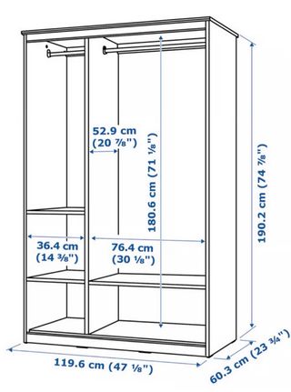 Armario Ikea Blanco Madera