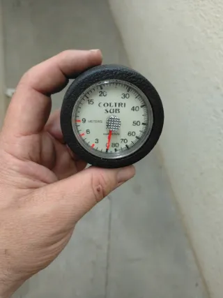 Manómetro Buceo Coltri Sub 80 Metros