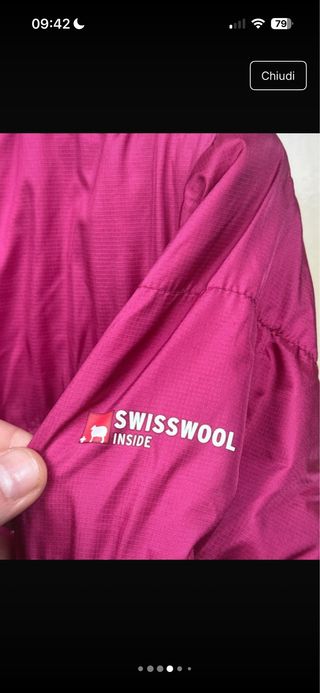 Giubbotto Ortovox Piz Bernina Swisswool Tg. S