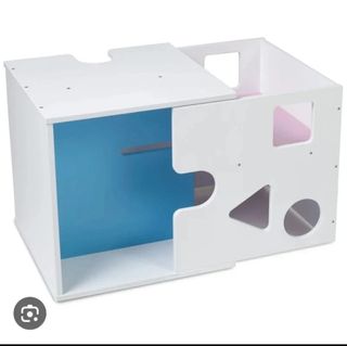 Babybay Babycube - Cubo para sentarse/jugar. Blanc